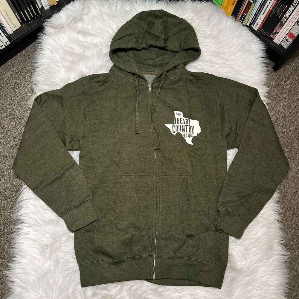 IHEART COUNTRY FESTIVAL 2017 HOODIE BOBBY BONES DARIUS RUCKER I HEART RADIO